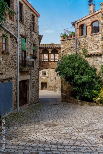 Púbol, village in the municipality of La Pera, in the county of Baix Empordà, in the province of Girona, Catalonia, Spain photo