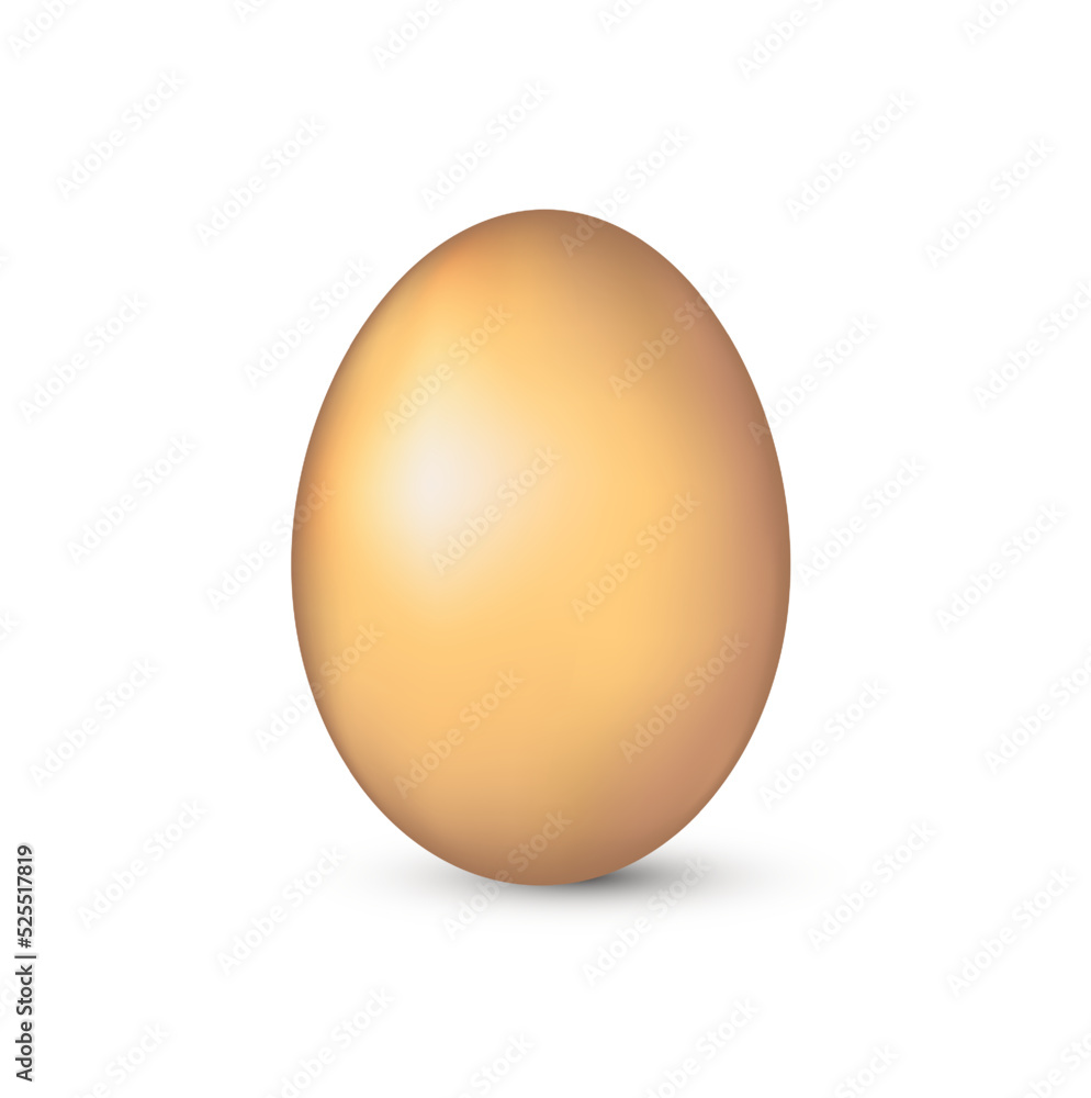 golden egg isolated on white golden egg isolated on white