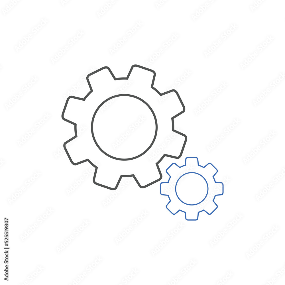 technical support line icon Vector illustration. Tech support for SEO, Website and mobile apps.
