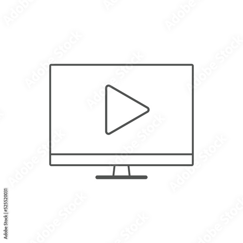 video marketing icon vector illustrations. Used for SEO or websites