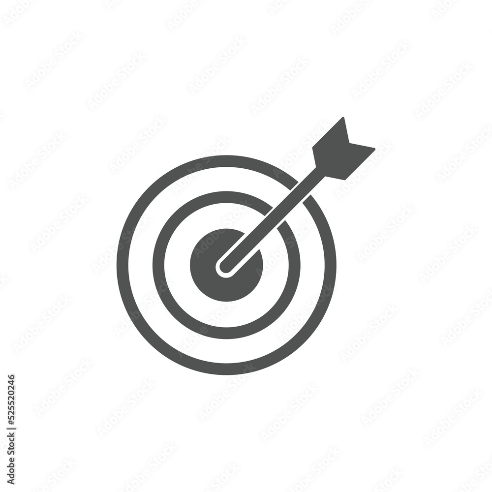 Target icon Vector illustration