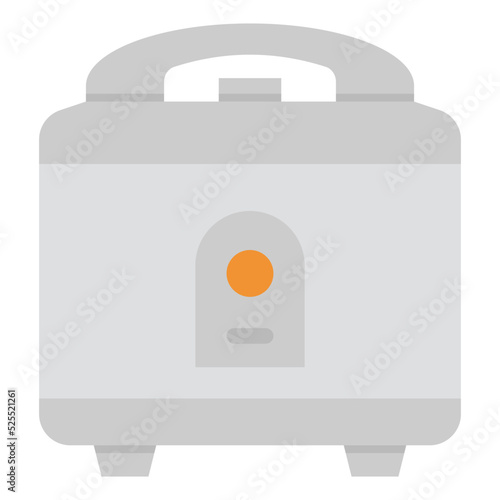 cooker flat icon