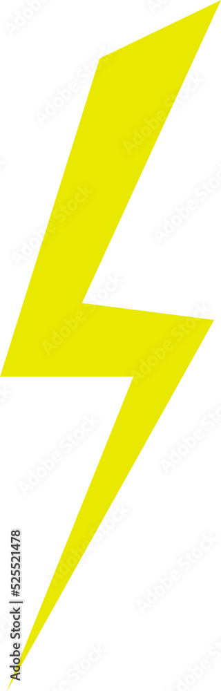 lighting bolt design illustration isolated on transparent background lighting bolt design illustration isolated on transparent background