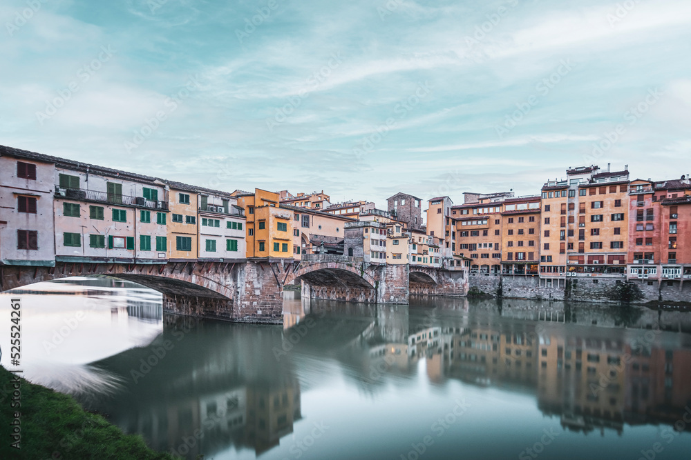 Naklejka premium Florence city architectural beauty touristic destination of italy