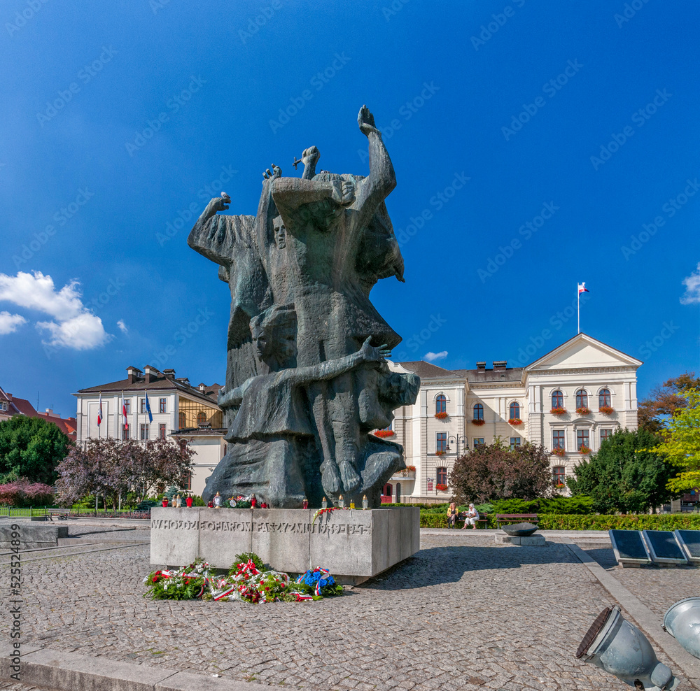 Monument to Struggle and Martyrdom of the Bydgoszcz Land. Bydgoszcz, Kuyavian-Pomeranian Voivodeship, Poland.