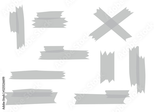 scotch tape design vector illustration isolated on white background