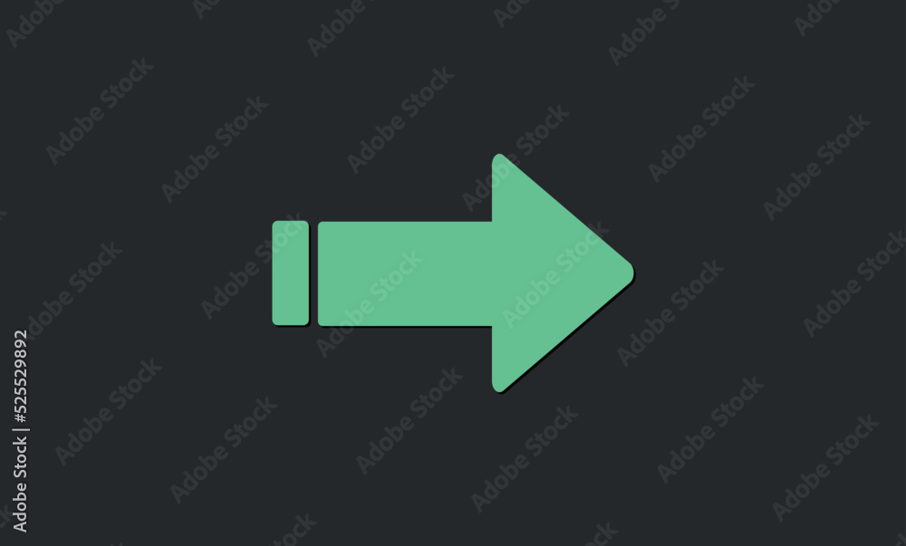 Arrow icon. Vector icon. Vector arrow Arrow icon. Vector icon. Vector arrow