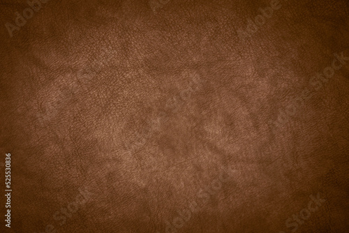 Dark orange brown leather skin sheet texture can be use as background
