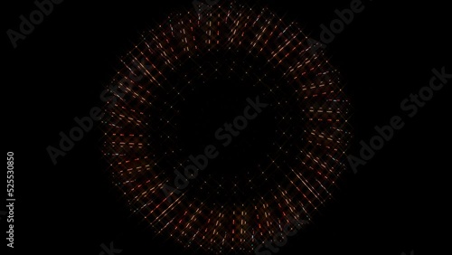 Wallpaper Mural Abstract Kaleidoscope pattern with lines full colors. Magic mandala. 4k Torontodigital.ca