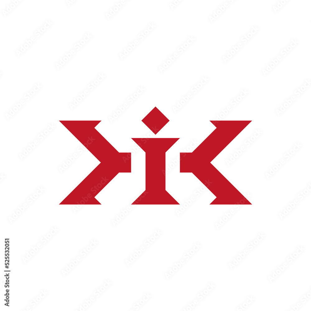 bold letter logo business vector design template. modern letter K and I icon logo design vector illustration with creative, future and elegant styles. sport letter symbol icon logo design japan styles bold letter logo business vector design template. modern letter K and I icon logo design vector illustration with creative, future and elegant styles. sport letter symbol icon logo design japan styles