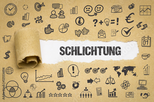 Schlichtung 