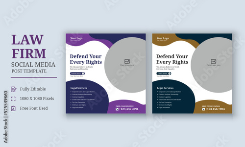 Law Firm Social Media Template, Law Firm and Legal Services Social Media, Law Firm and Consultancy Social Media Template, Legal Corporate Law Firm Business poster leaflet template design