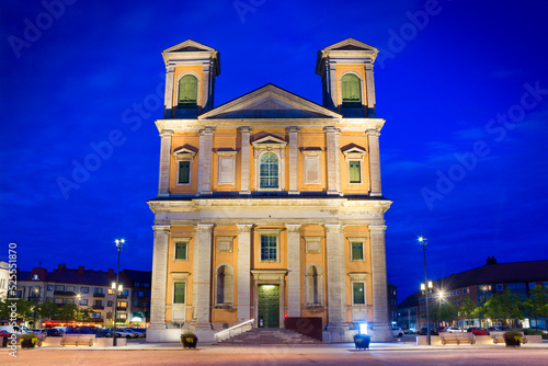 Fredrikskyrkan - Baroque church in Karlskrona, Sweden