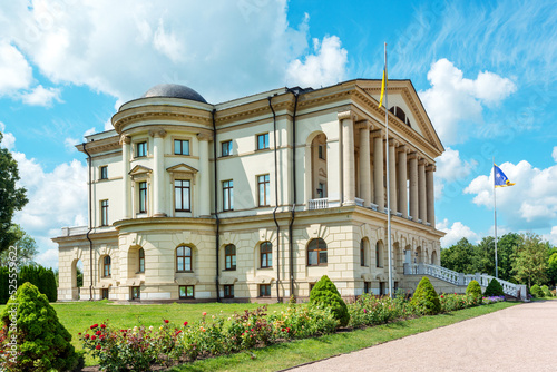 The Razumovski Palace in Baturyn, Ukraine, the historical residence of  Kyrylo Rozumovskyi, Hetman of Ukraine, built in Palladian style #525559622