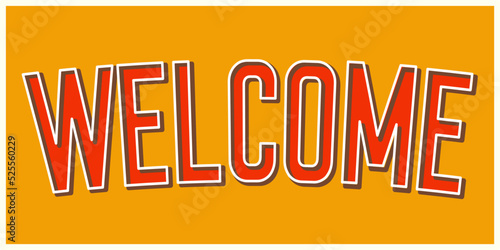 Welcome sign