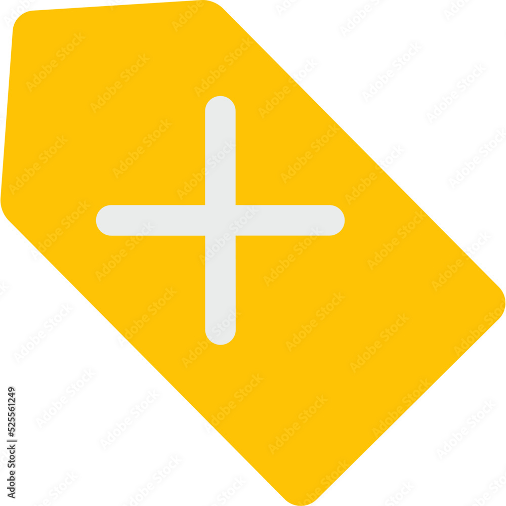 Obraz premium Tag Delete Isolated Vector icon which can easily modify or edit