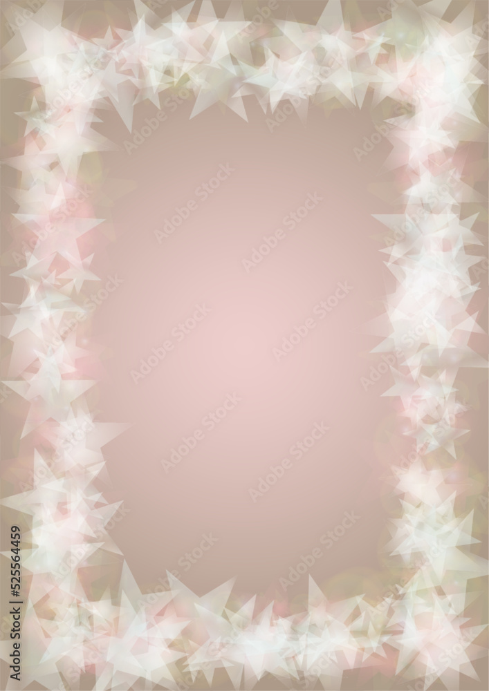 Vector Shiny Stars Confetti on Pink Background with Silver and White Light Spots. Magic Shiny Pastel Print. Baby Print. Gentle Stardust Pattern. Sparkle Festive Cover Design. Vector Shiny Stars Confetti on Pink Background with Silver and White Light Spots. Magic Shiny Pastel Print. Baby Print. Gentle Stardust Pattern. Sparkle Festive Cover Design.