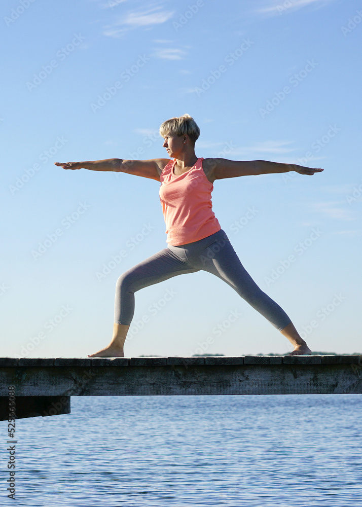 Fototapeta premium Training am See