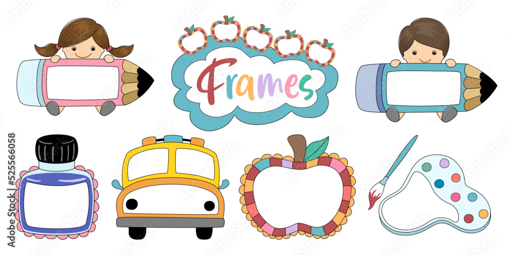 set-of-vector-illustrations-colorful-frames-for-name-tags-kids-art