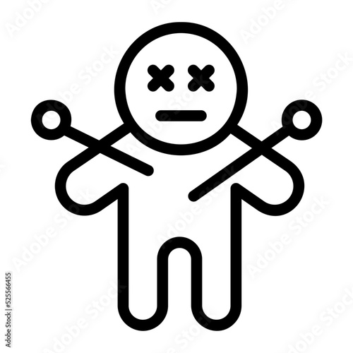 voodoo line icon