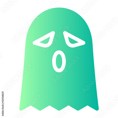 ghost gradient icon