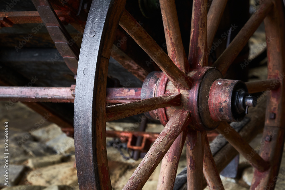 wooden wheel