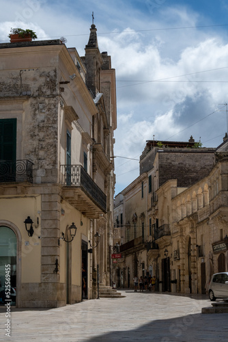 View of old town of Altamura, Italym Apulia photo