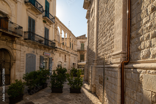 Canvastavla view of south italian heritage site