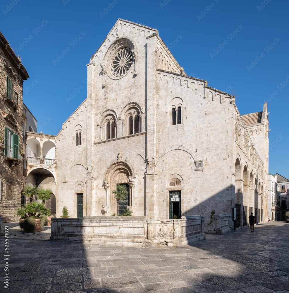 Bitonto, Apulia - Cathedral . Landscape and architecture, of southern Italy. view of south italian heritage site. Cityscape of a unique Mediterranean jewel.