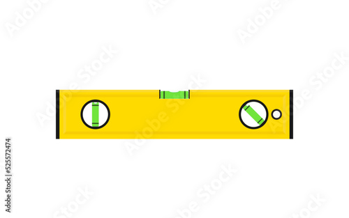 Waterpass spirit level illustration vector falt design editable.Spirit level design.Waterpass vector.