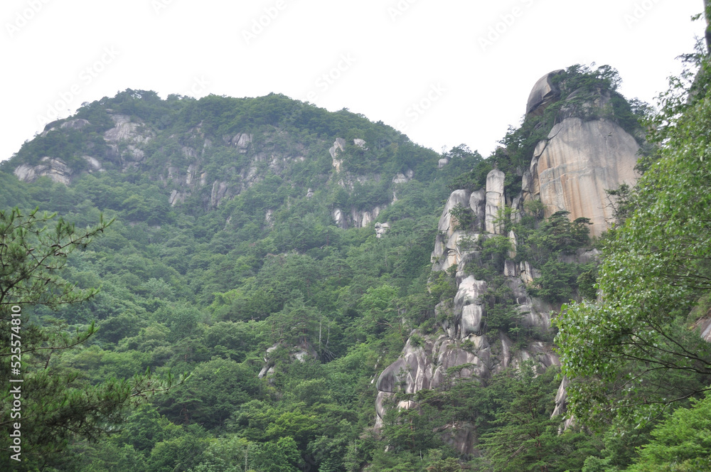 昇仙峡の奇岩