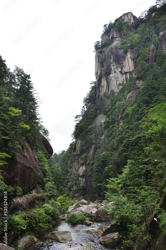 昇仙峡の奇岩