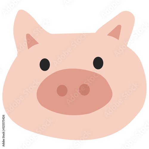 pink pig cartoon