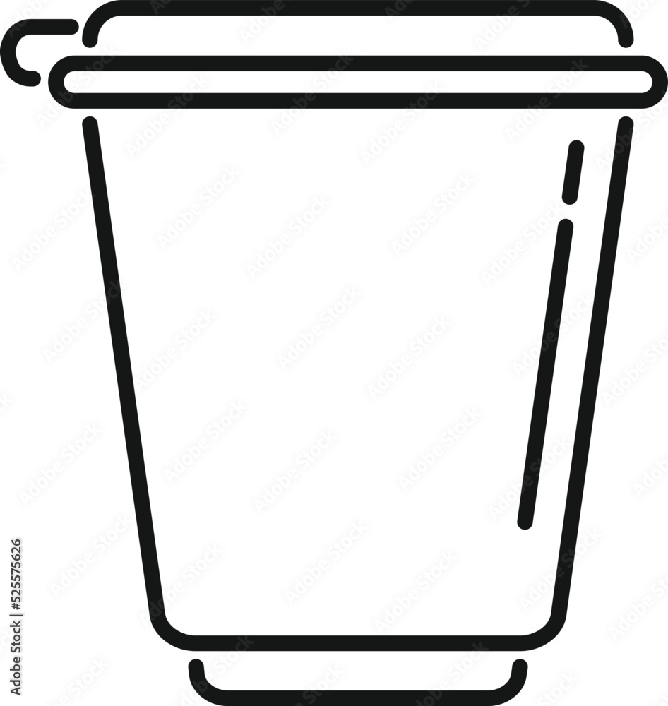Coffee capsule drink icon outline vector. Espresso cup Coffee capsule drink icon outline vector. Espresso cup