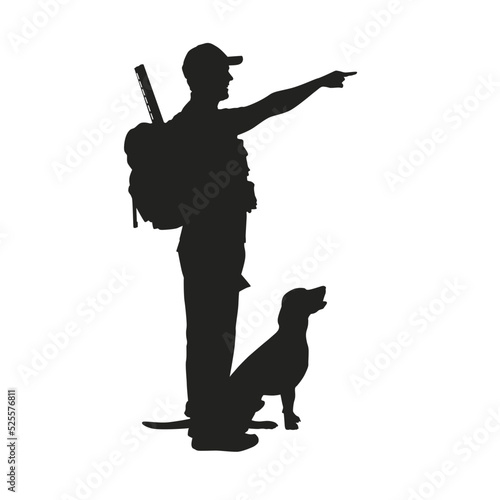 Hunter silhouette