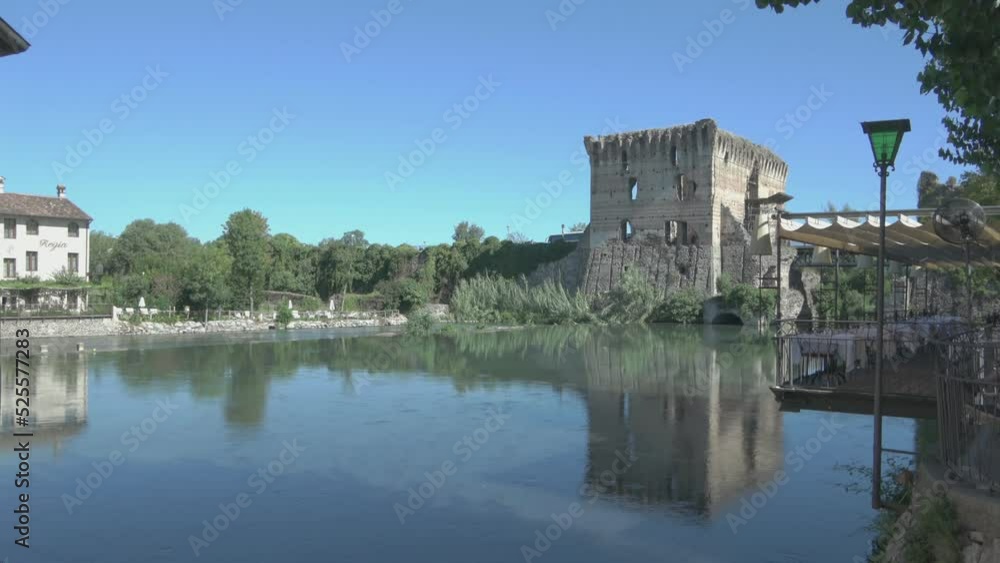 Ancient Scaliger castle of Valeggio sul mincio, Verona, Italy Ancient Scaliger castle of Valeggio sul mincio, Verona, Italy