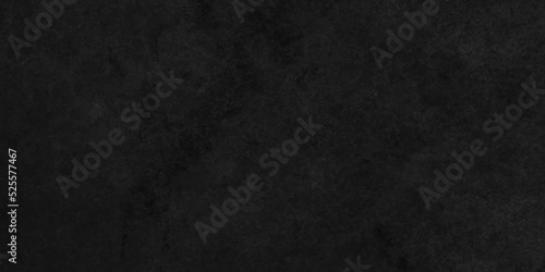Dark black grunge textured concrete backdrop background. Panorama dark black slate background or texture. Vector black concrete texture. Stone marble wall texture background.