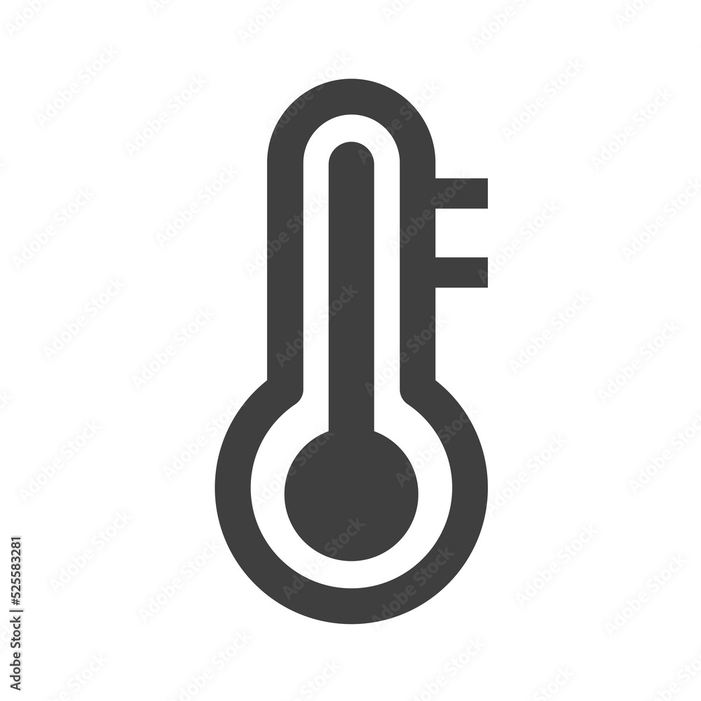 Weather thermometer Icon png style Stock Illustration Adobe Stock