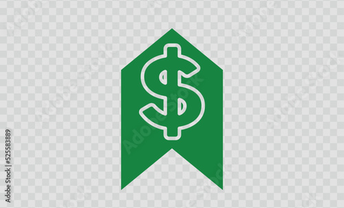Increase profits vector icon money. Economy concept. Dollar rise icon. Dollar profit concept.
