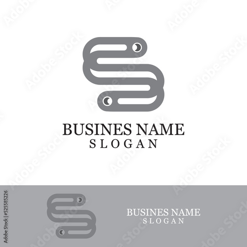 Business corporate S letter logo