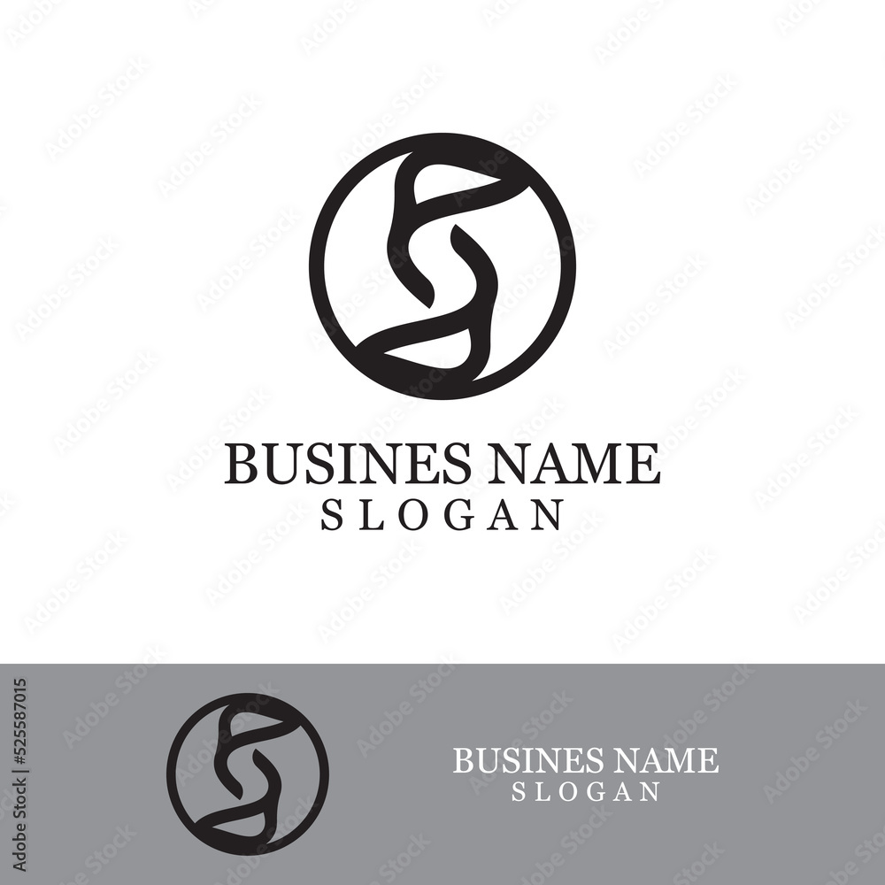 Business corporate S letter logo Business corporate S letter logo