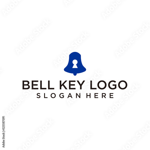 Bell key logo design
