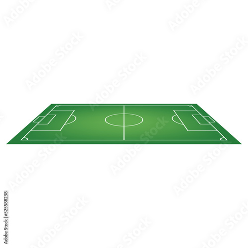 Soccer football field and ball. Grass field for soccer sport. © Lifestyle Graphic