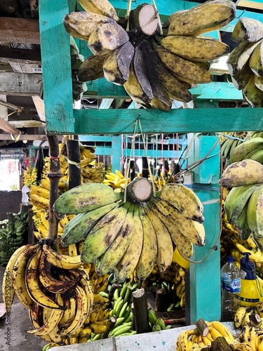 Bananas on a Market in Jakarta, Indonesia
