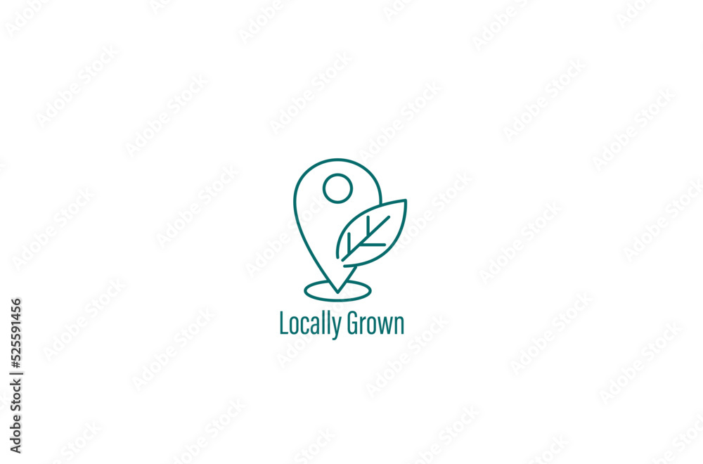 locally grown icon vector illustration locally grown icon vector illustration