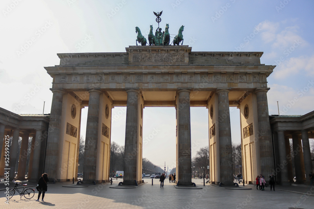 Puerta de Brandemburgo, Berlín, Alemania.