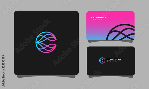 C Beauty Colorfull Line Logo