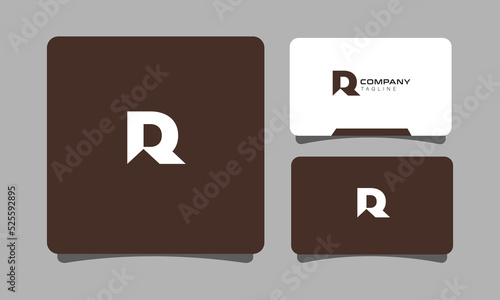 R Real Estate Minimalist Logo