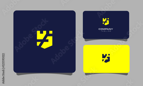 SF Castle Monogram Abstract Logo