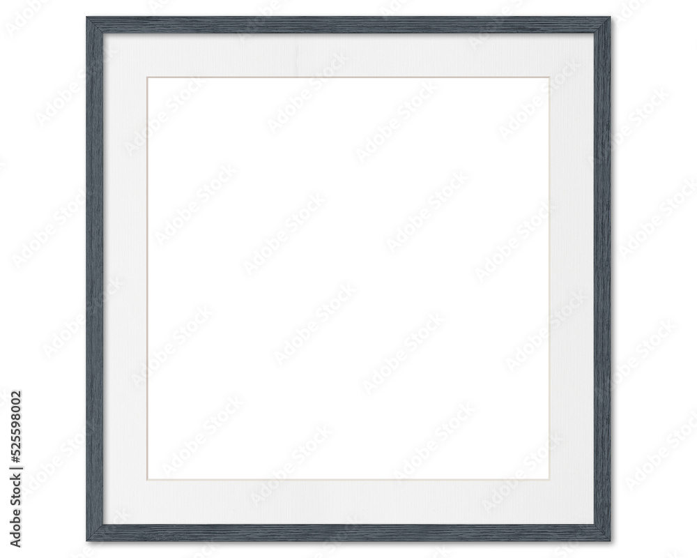 Empty frame. Blank grey mounted large square frame transparent Empty frame. Blank grey mounted large square frame transparent